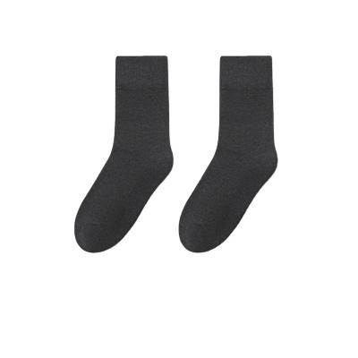 China Wholesale Custom Pure Leisure Color Manufacturer Medium Tube Antibacterial Cotton Combed Cotton Smell Proof Socks In Spring And Autumn for sale