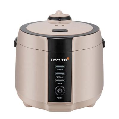 China 220v 1.0l outdoor single smart portable plastic non-stick electric rice cooker for sale