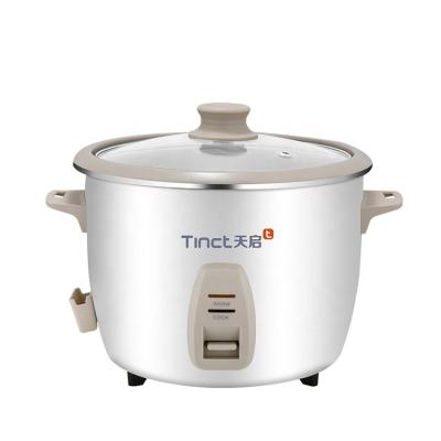 China Small Double 1.8l Stainless Steel Inner Pot Electric Drum Shape Rice Cooker for sale