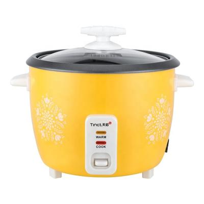 China Outdoor Home Drum Yellow Color Electric Full Automatic Cooking Rice Cooker for sale