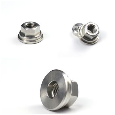 China General Industry Made In China Factory Customized Price Metal Flange Hex Cap Screw Nuts With Edges for sale