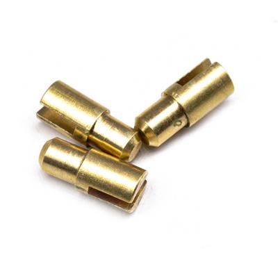 China Light Industry Products OEM/ODM Chinese Factory CNC Machining Brass Copper Alloy Split Rivets For Fastening for sale