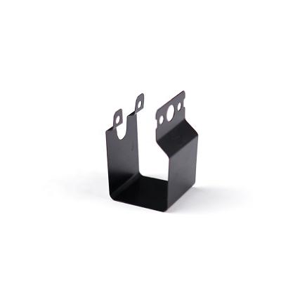 China Light Industry Products High Precision Metal Stamping Parts Black Oxide U Shape Clip For Holder / High Quality Industrial / Hardware for sale