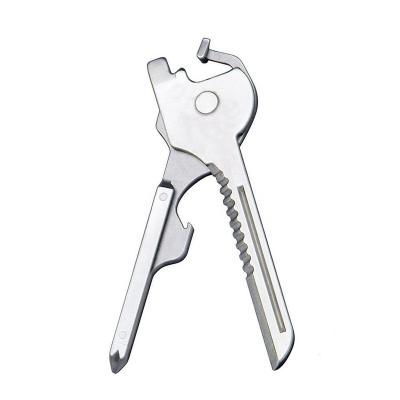 China Aluminum Universal Multi Survive Mini Swiss Tech Utili-Key Ring Knife Pocket Opener Kit Key Chain Tool for sale