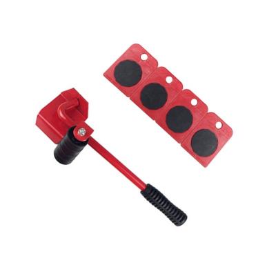 China 5Pcs Tool Furniture Pusher Sliders Profession Heavy Furniture Roller Kit Moving Tool for sale