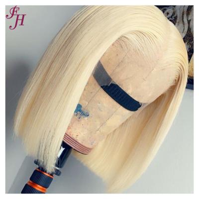 China 613 Mink 613 Lace Front Lead Wigs Short HD 613 Lead Lace Frontal Wig Wave Bob Wig FH Straigh Silky Straight 613 Lead Lace Front Wig Blonde for sale