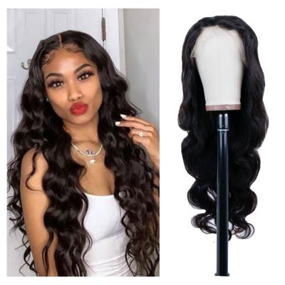 China Invisible hd lace wigs vrigin wig 5*5 body wave lace wig manufacturer body wave FH body wave hd remy hair wholesale for sale