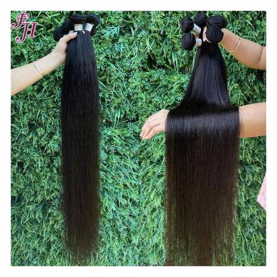 China Indian Raw Wave FH Virgin Hair Color Silky Straight Natural Mink Hair Cuticle Aligned Hair Weave Straight Hair Bundles for sale