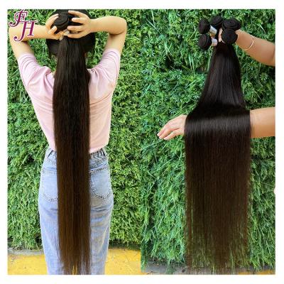 China Wave FH 100% Virgin Hair Silky Straight Virgin Hair Cuticle Aligned Bundles Straight Hair Weave Virgin Indian Hair Bundles for sale