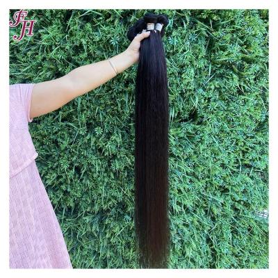 China Wholesale 100% Virgin Hair Silky Straight Raw Indian Sellers FH Wave Cuticle Aligned Hair Weave Bundles Straight Hair Bundles for sale