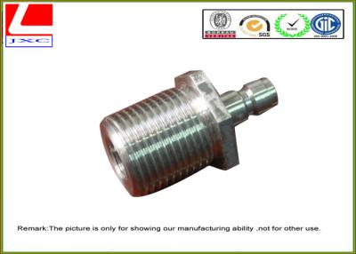 China Computer Numerical Control Stainless steel machining nuts with nature color for sale