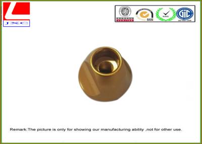 China Industrial Brass Precision Components , Machining Small Metal Parts Hub Deburr Finishing for sale