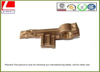 China Precision Brass Metal Forging Process CNC Machined Parts For Crane for sale