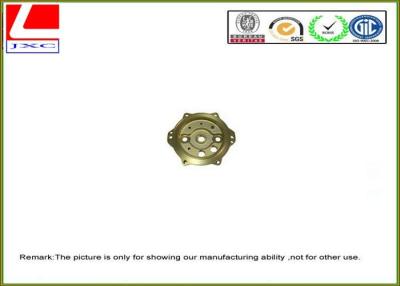 China High Speed Precision CNC Machined Components Brass Forgings Plate For Hydraulic Valve for sale