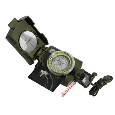 China Portable Camping Hiking Pocket Survival Geology Magnetic Compass for sale