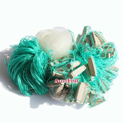 China Monofilament Monofilament Foam Float Gillnet 1 Layer 3 Wall Fishing Net Nylon Mono Layers Three for sale