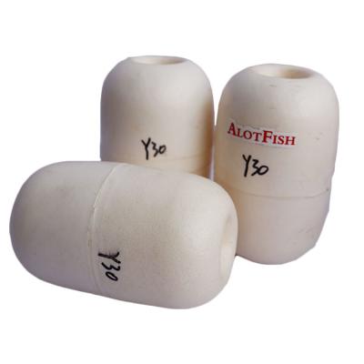 China Function Factory Price 70*110*20mm Durable White PVC Y30 Fishing Float for sale