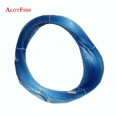 China High-knot Strength Rolls Nylon Mono Bundle Fishing Line Cheap Light Blue Soft Mono Line for sale