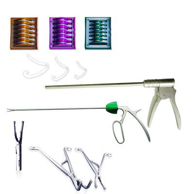 China Professional  Polymer Clip Applicator Anorectal Urology Surgery Equipments Properties Clamp Type for sale