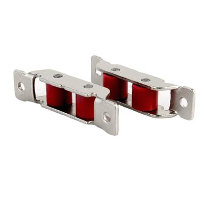 China Long Life Window Upvc Double U Groove Flat Pom 11 Needle Pulleys For UPVC Sliding Windows And Doors for sale