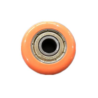 China Smooth Premium 32mm Balkon Tekeri Nylon Pulley Balcony Wheel Glass Cam For Sliding Steel Door Rollers for sale