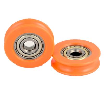 China Best Selling Long Life Plastic Nylon Spline Pulley Wheels With 625 Bearings for sale