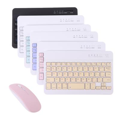 China Teclado Para Android IOS Windows Mobile Wireless Keyboard Wireless Mouse Tablet Phone Combo Set for sale