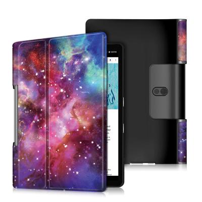 China Light Weight For Lenovo Yoga Smart Tab 5 YT-X705F Tablet Cover Case Magnetic Folding Slim Stand Funda Para Case For YT X705F X705X for sale