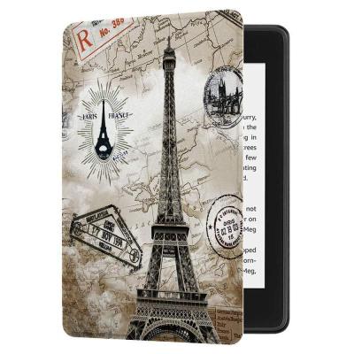 China PU Paint Pattern Lightweight Leather Case For Amaozn 8th Generation Kindle 2016 Ultra Thin For Awaken Auto 558 Sleep Wake Smart Cover for sale