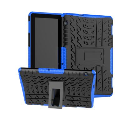 China protector & Stand For Huawei MediaPad T5 10 Case For AGS2-W09 AGS2-W19 AGS2-L09 10.1 Tablet Armor Silicone TPU+PC Shockproof Stand Cover for sale