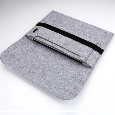 China Hot Selling Fashion Stylish Laptop Pocket Soft Felt Notebook Tablet Case For Mac Book Air for sale