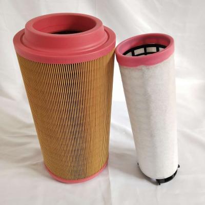 China Building Material Shops Engineering Machinery Industrial Air Compressor Air Filter C20500 E1900L 20405827 AZ59702 S0124 for sale