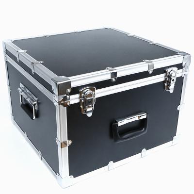 China Direct Large Size Portable Black Maker Tool Suitcase Aluminum Box For Protective Tools for sale