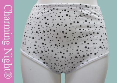 China Leisure Cotton High Waist Hipster Womens Underwear Briefs With Spot Design for sale