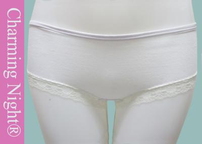 China Simple Style White Lace Hipster Womens Underwear Briefs for School Girls for sale