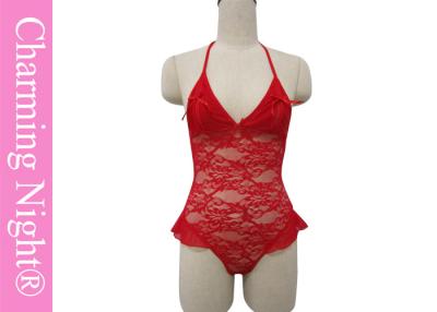 China Red Pink Black Plus Size Lingerie Teddy Womens Underwear Sexy Nightwear for sale