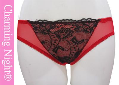 China Front Lace Sexy fashion underwear women Fetish Mesh ladies hipster panties Briefs for sale