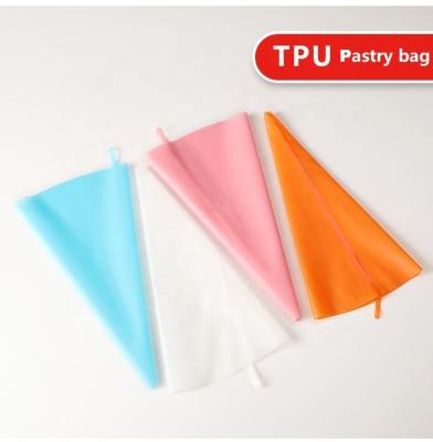 China 10'' To 18'' 5 Sizes TPU Pastry Piping Bag For Cake Decorating Kitchen Baking Tools for sale