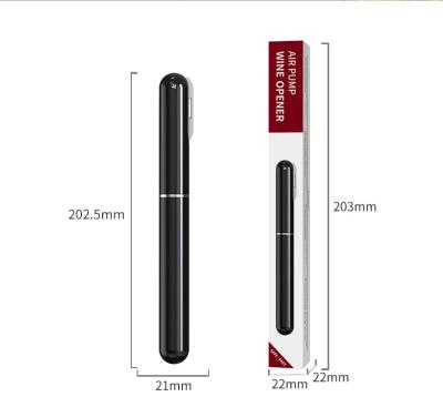 중국 FDA LFGB 노인을 위한 압축 공기를 넣은 병따개 막대기 연장 세트 공기 펌프 포도주 오프너 판매용