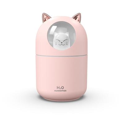 China 1500mAh 4 Hours Home Car Mini Cute Pet Humidifier Fireproof for sale