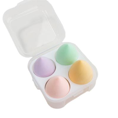 China OEM 4PCS Makeup Sponge Set Multi Colored Beauty Blender Sponge for sale