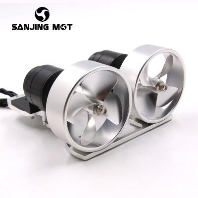 China New Waterproof Metal Screw Thruster 24V 9kg Electric Motors For Boats Waterproof DC Underwater Motor for sale