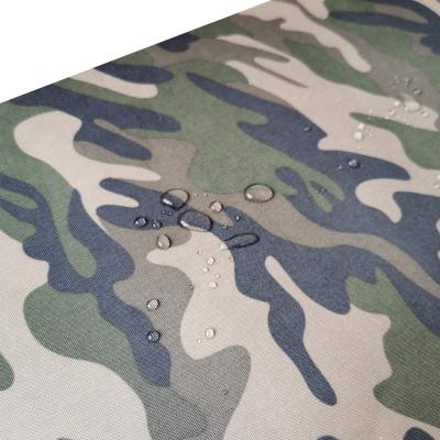 China Anti-Static Camouflage Printed Waterproof 300d 450d 600d Oxford Bag Luggage Tent Tent Fabric for sale