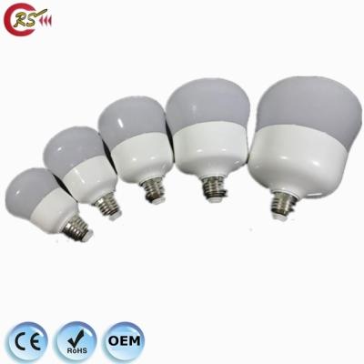 China dimmable aluminum market shape indoor squash 5w 9w 13w 18w 28w 38w 12v 24v e27 china T shape led bulb raw material for sale