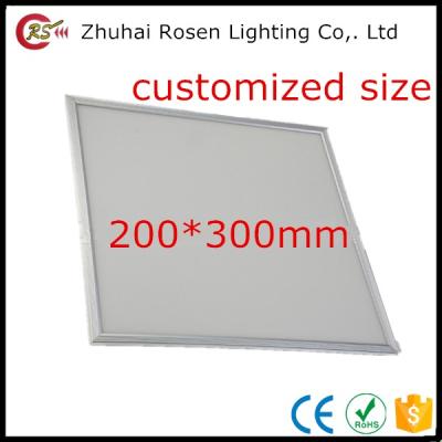 China Aluminum led light guide panel 50x50 8w 12w 200x300mm 300x200mm led panel light for sale