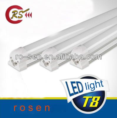 China 30cm Aluminum Rose 60cm 90cm 120cm 150cm 6w 9w 10w 15w 18w 20w T5 T8 led tube light integrated square led tube light for sale