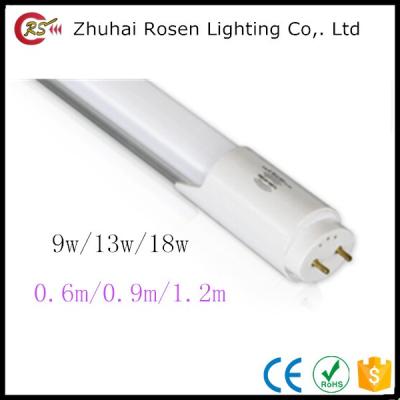 China Hot Sale 175-260v 0.6m 0.9cm 1.2cm 9w 13w 18w T8 Aluminum White Radar Detectors Led Tube Light for sale