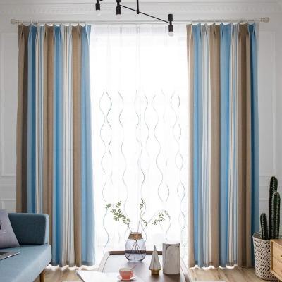 China Wholesale Blackout Curtain Fabric Insulated Ready Made Fancy Living Room Window Curtains for sale