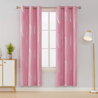 China Insulated Ready Made Blackout Living Room Fancy Window Curtains From The Latest Wholesale Curtain Fabric for sale