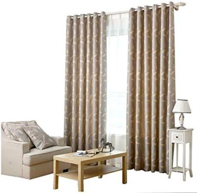 China Wholesale Blackout Blackout Special Jacquard Ready Made Window Curtains for sale